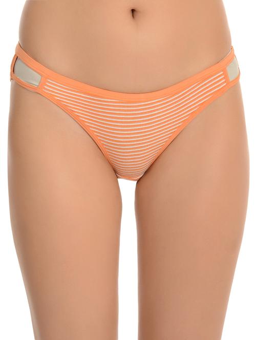 low rise striped bikini panty - 16815695 - Standard Image - 1