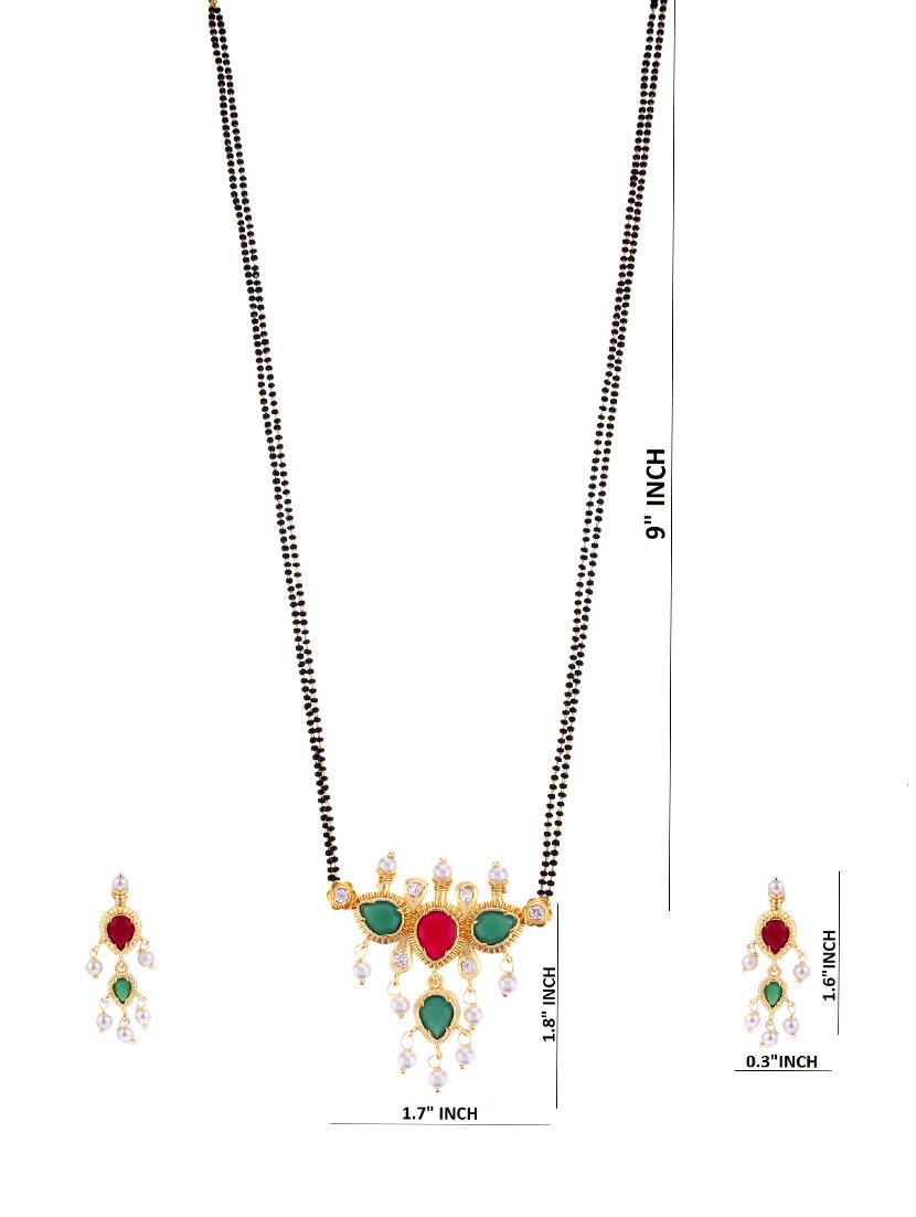 multi colored metal mangalsutra - 16815787 - Zoom Image - 4