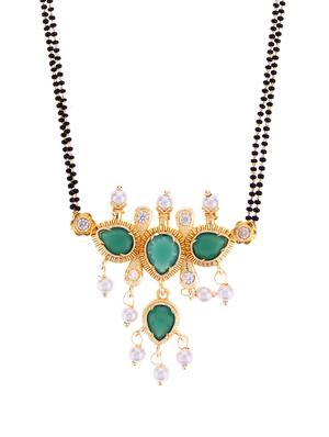 green metal mangalsutra - 16815789 - Standard Image - 2