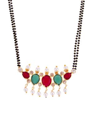 multi colored metal mangalsutra - 16815790 - Standard Image - 2