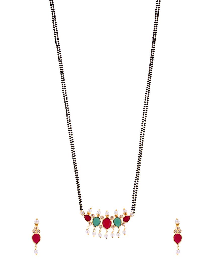 multi colored metal mangalsutra - 16815790 - Zoom Image - 1