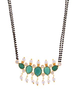 green metal mangalsutra - 16815792 - Standard Image - 2