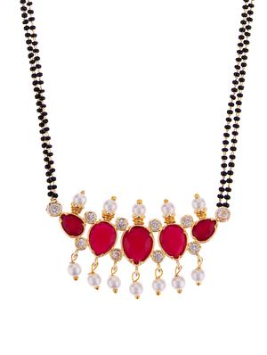 pink metal mangalsutra - 16815793 - Standard Image - 2