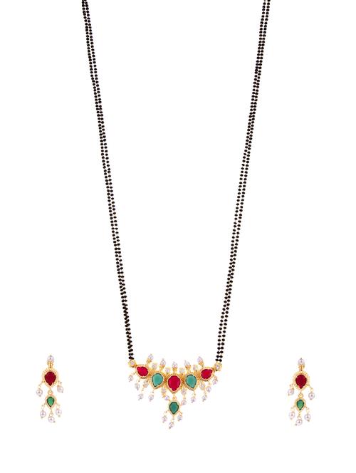 multi colored metal mangalsutra - 16815798 - Standard Image - 1