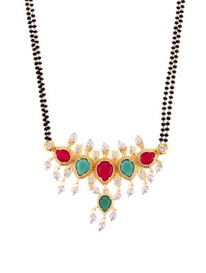 multi colored metal mangalsutra - 16815798 - Standard Image - 2