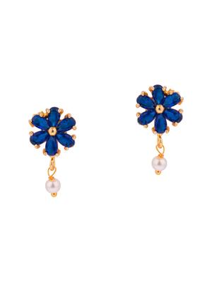 blue metal necklaces and earring - 16815816 - Standard Image - 3