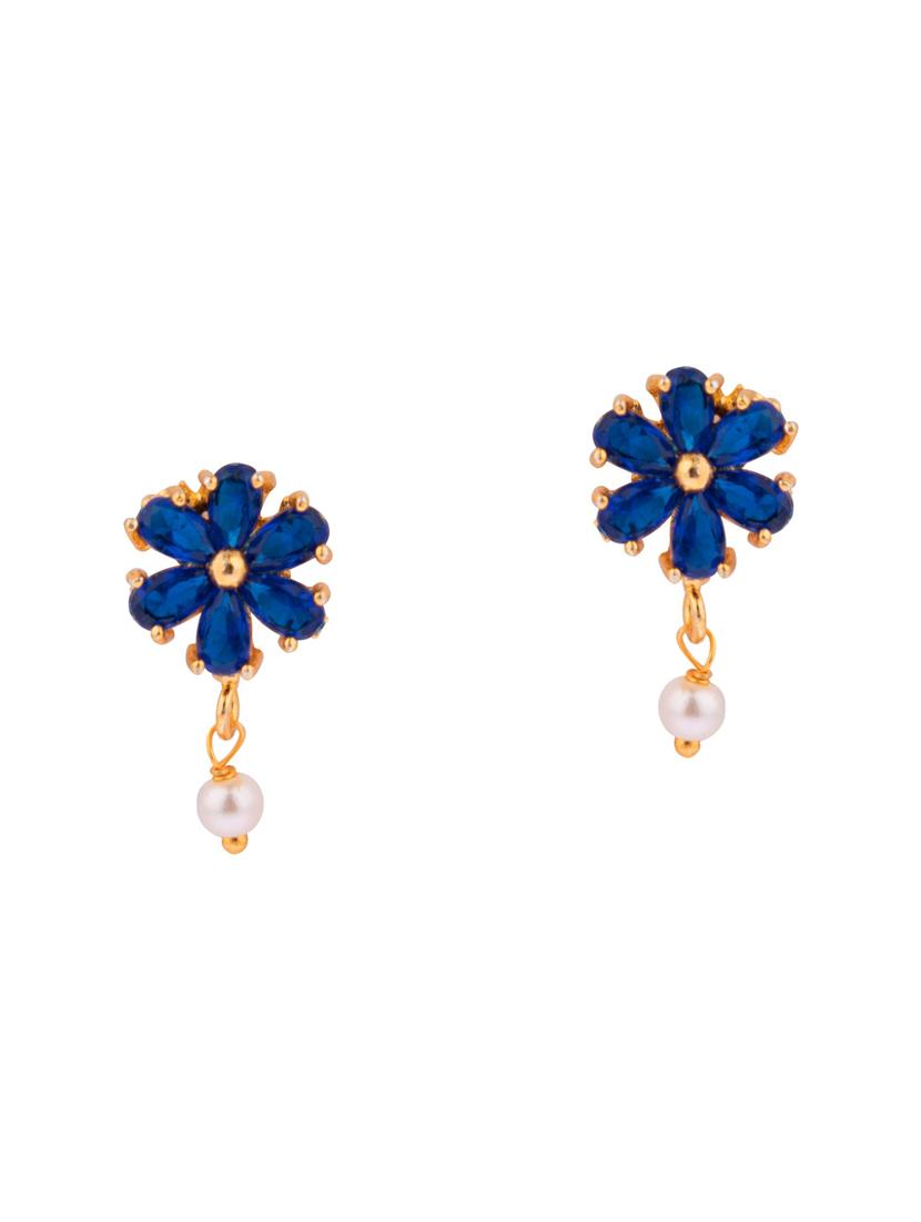 blue metal necklaces and earring - 16815816 - Zoom Image - 3