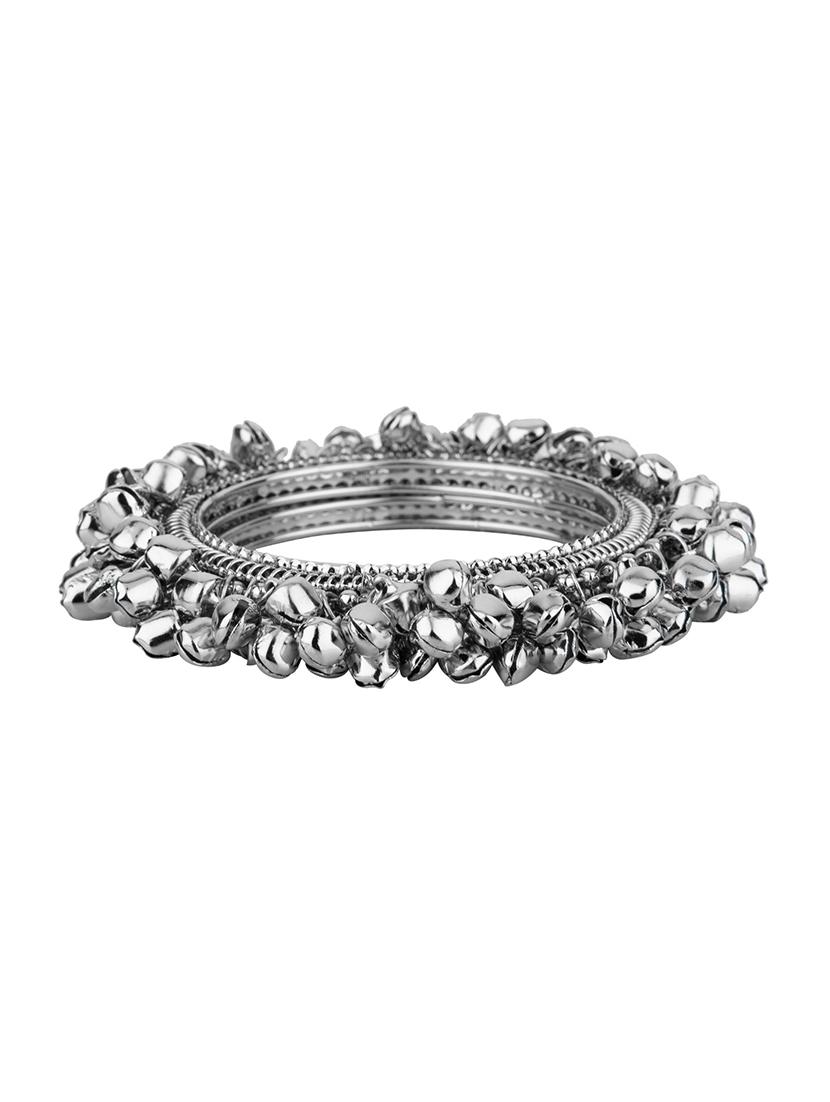 silver metal bangle - 16815851 - Zoom Image - 1