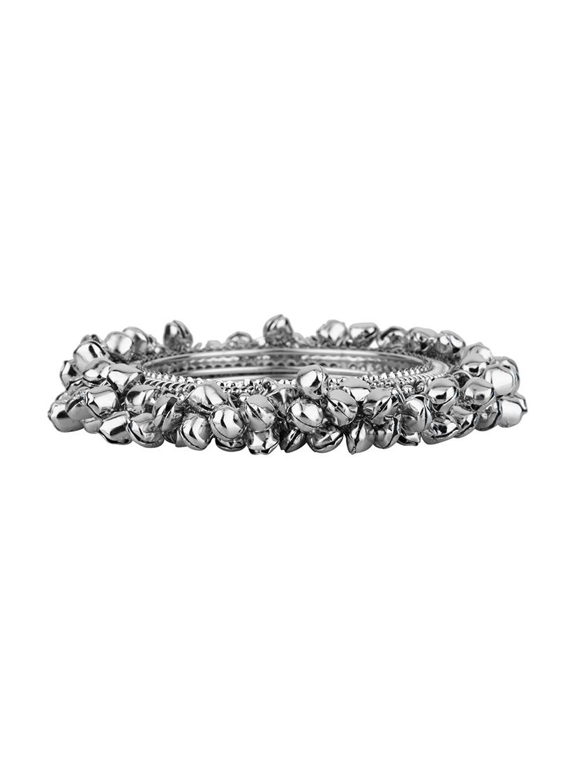 silver metal bangle - 16815851 - Zoom Image - 2
