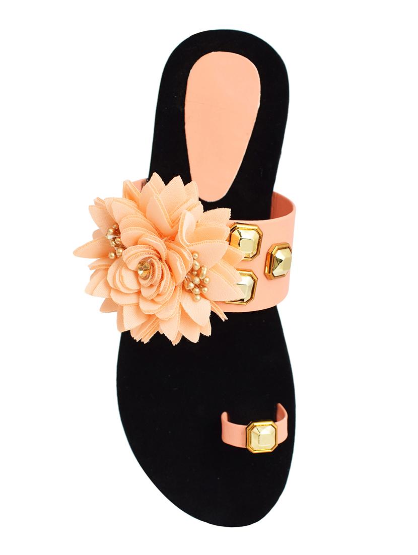 nude one toe sandals - 16816035 - Zoom Image - 4
