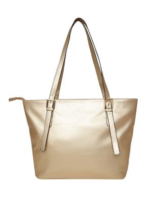 gold leatherette regular handbag - 16816362 - Standard Image - 2