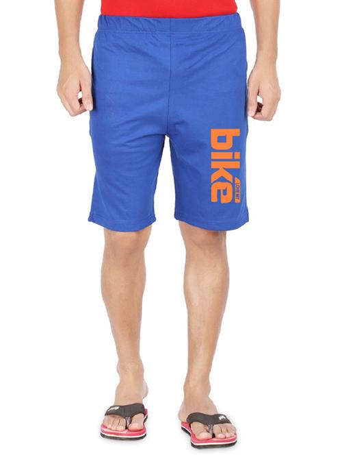 blue printed shorts - 16816629 - Standard Image - 1
