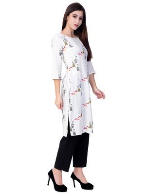 printed kurta pant set - 16816689 - Standard Image - 2