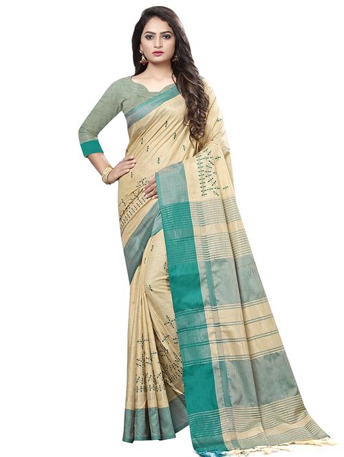 warli embroidered saree with blouse - 16816713 - Standard Image - 1