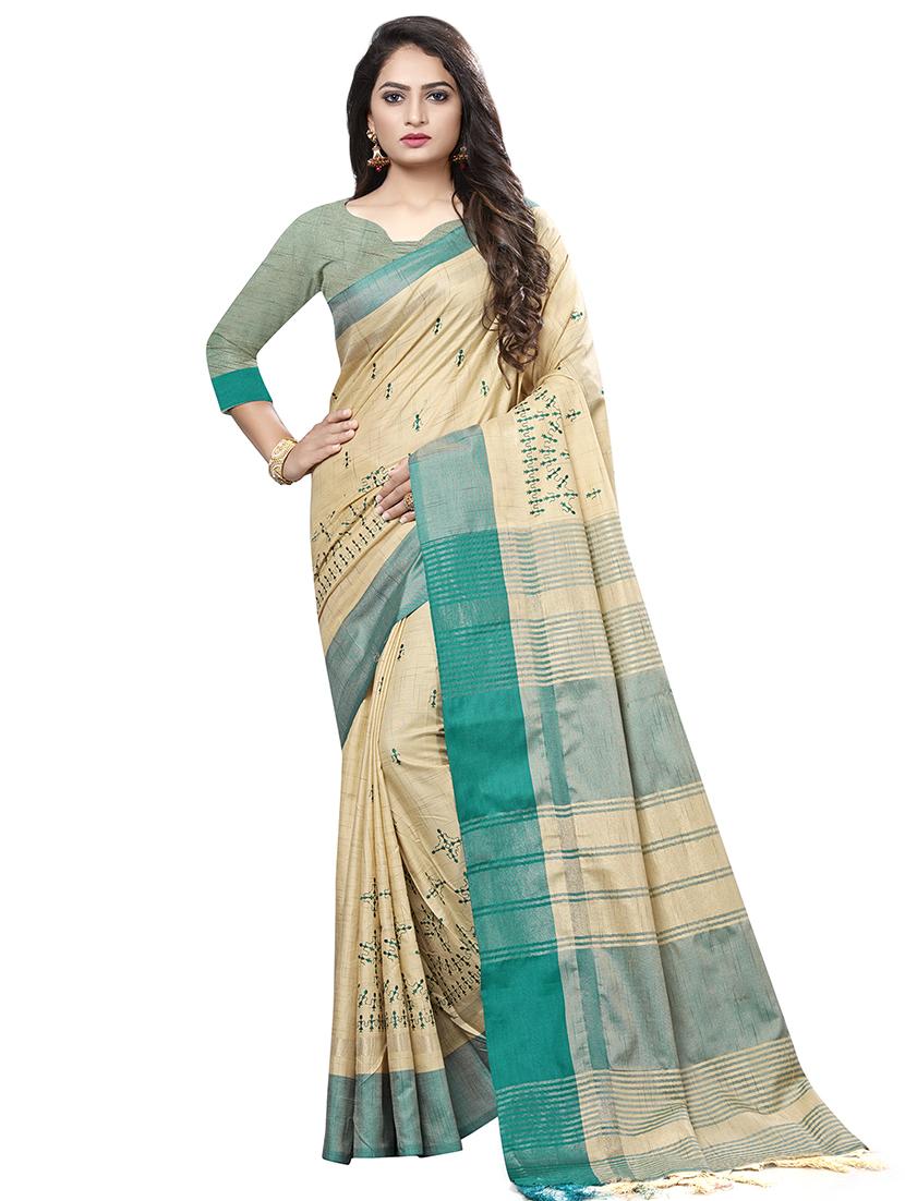 warli embroidered saree with blouse - 16816713 - Zoom Image - 1