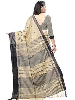 warli embroidered saree with blouse - 16816714 - Standard Image - 2