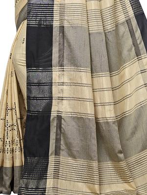 warli embroidered saree with blouse - 16816714 - Standard Image - 4