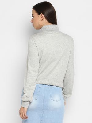 drawstring waist sweatshirt - 16816772 - Standard Image - 3