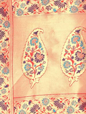 self design woven saree with blouse - 16816859 - Standard Image - 4
