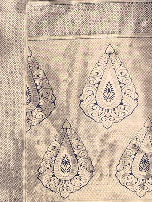 self design woven saree with blouse - 16816864 - Standard Image - 4