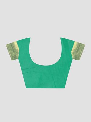 self design woven saree with blouse - 16816875 - Standard Image - 2