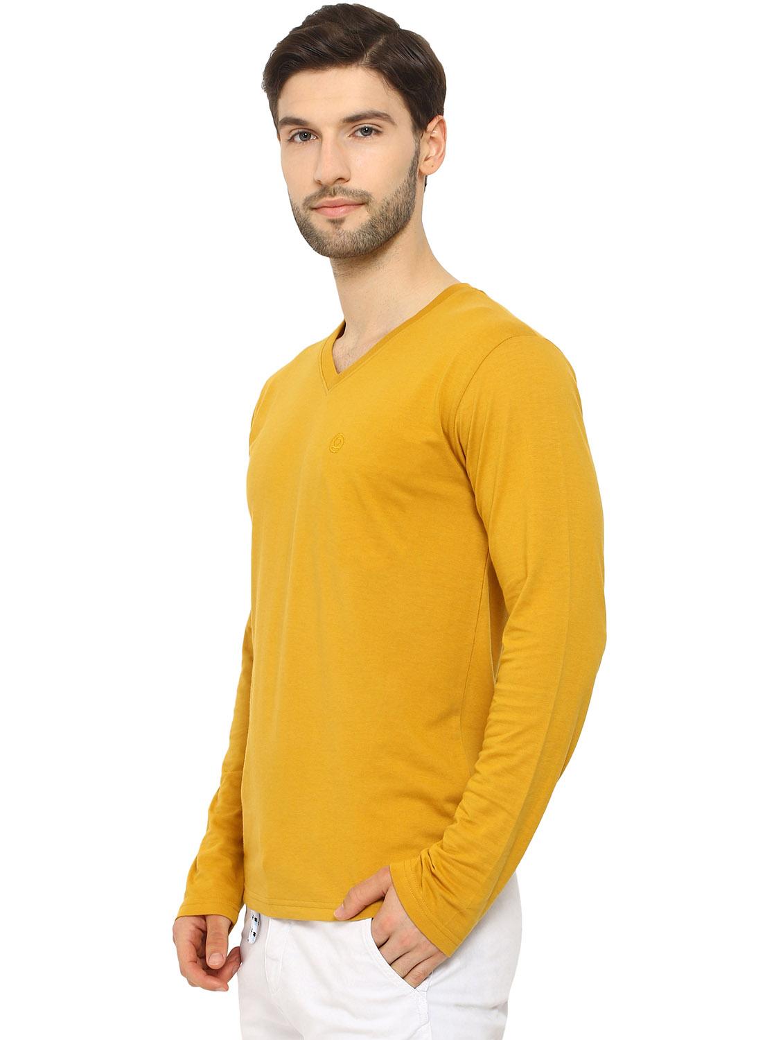 yellow solid t-shirt - 16816897 - Zoom Image - 2