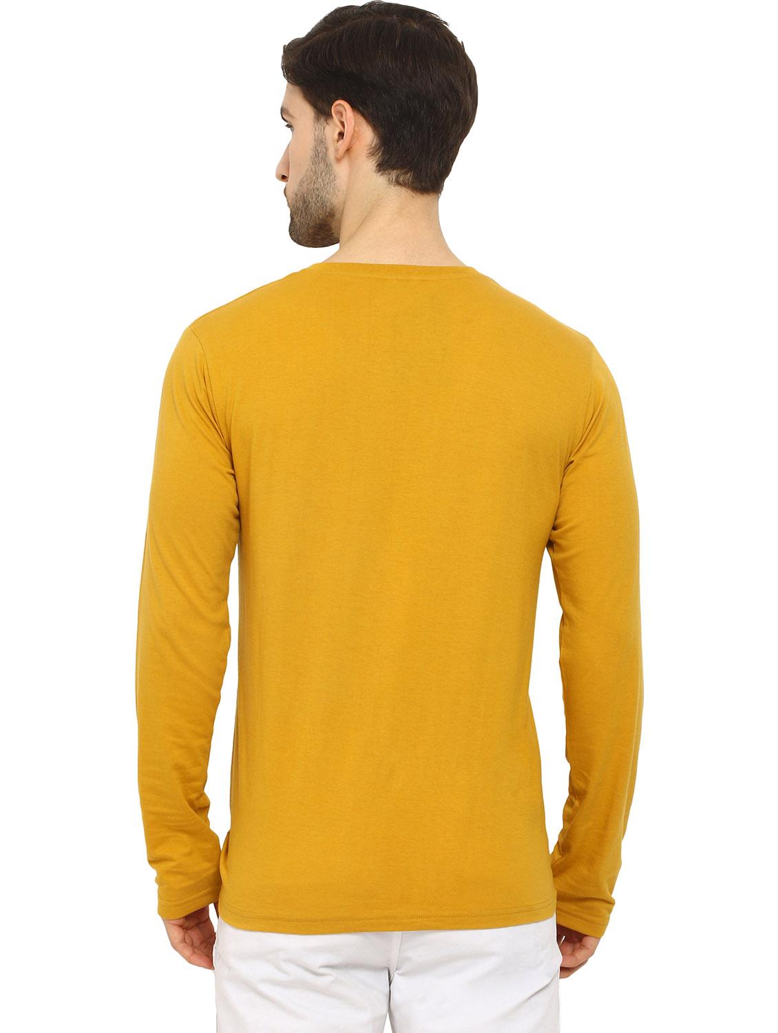 yellow solid t-shirt - 16816897 - Zoom Image - 3