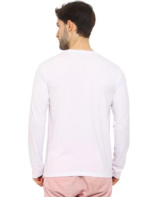 white solid t-shirt - 16816901 - Standard Image - 3