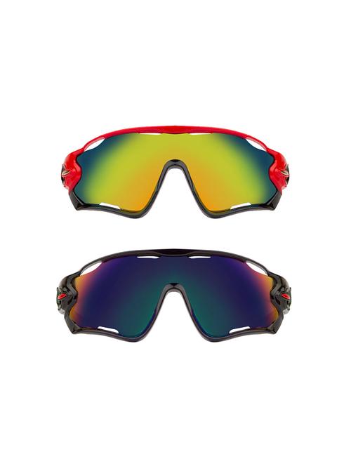 zyaden combo of 2 unisex sunglasses (combo-3956) - 16816931 - Standard Image - 1