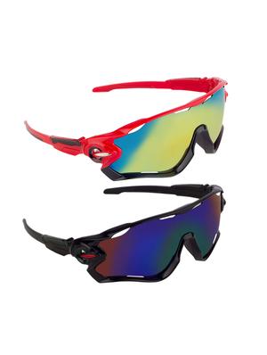 zyaden combo of 2 unisex sunglasses (combo-3956) - 16816931 - Standard Image - 2