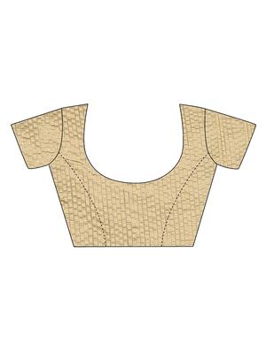 self design banarasi saree with blouse - 16817025 - Standard Image - 3