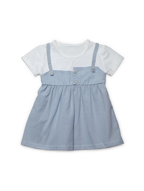 blue cotton frock - 16817121 - Standard Image - 1