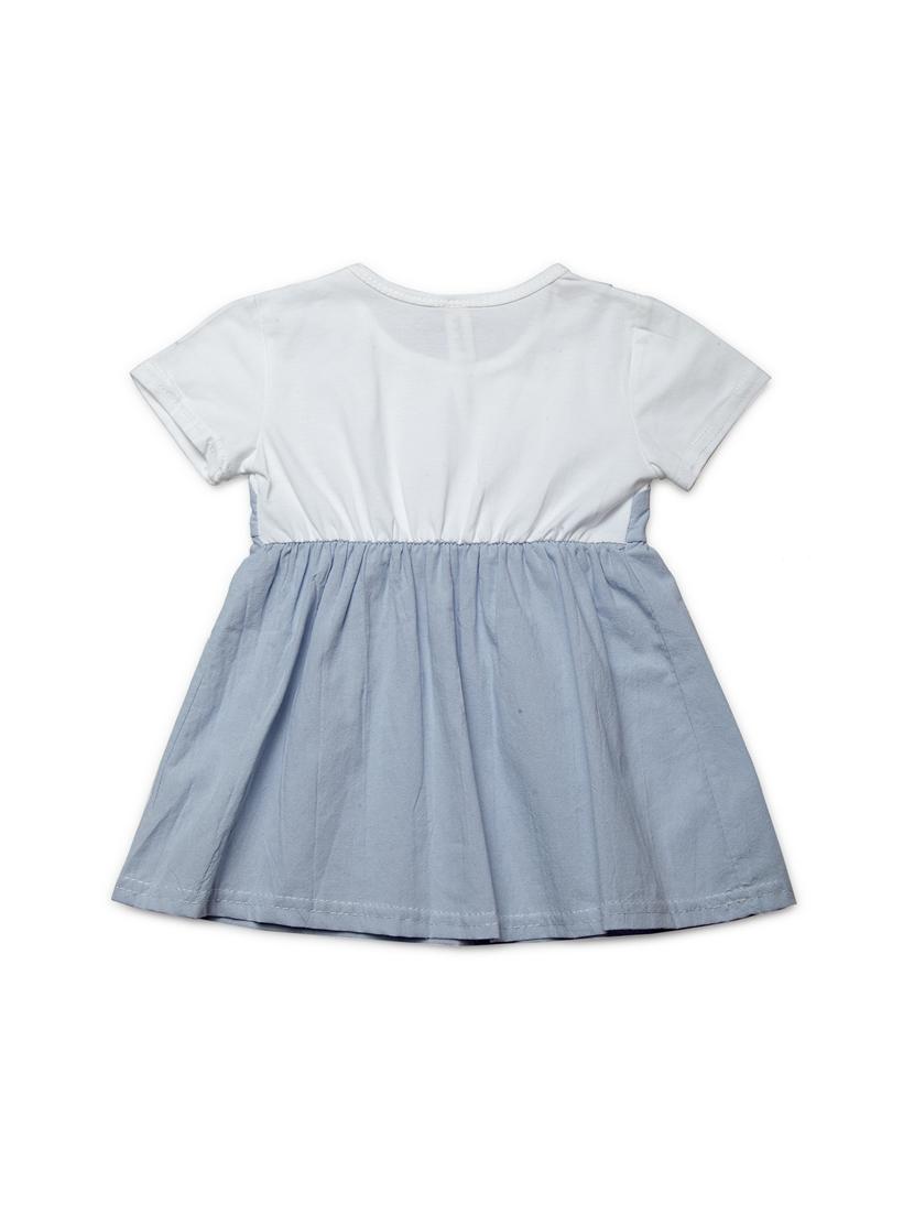 blue cotton frock - 16817121 - Zoom Image - 2