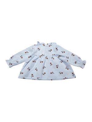 blue cotton frock - 16817124 - Standard Image - 2