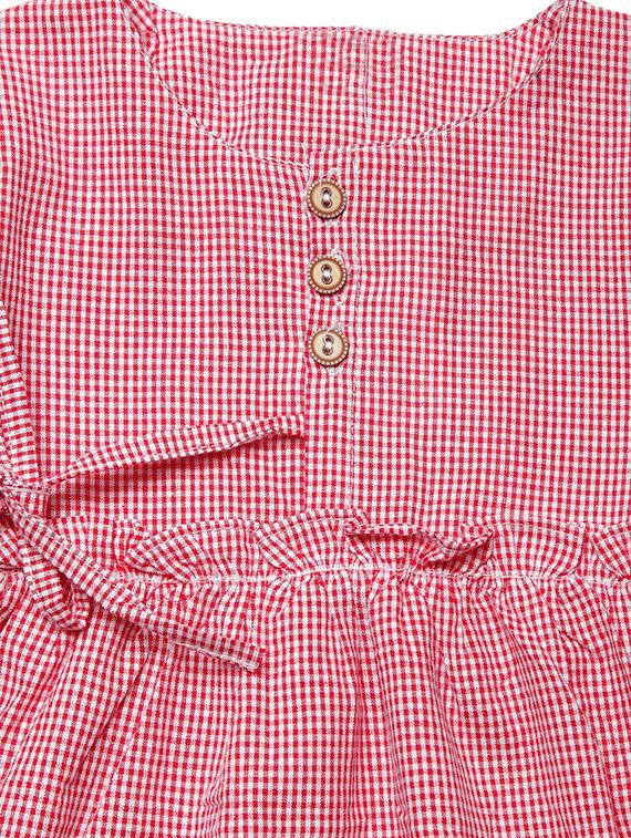 red cotton frock - 16817127 - Zoom Image - 3