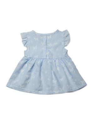 blue cotton frock - 16817132 - Standard Image - 2