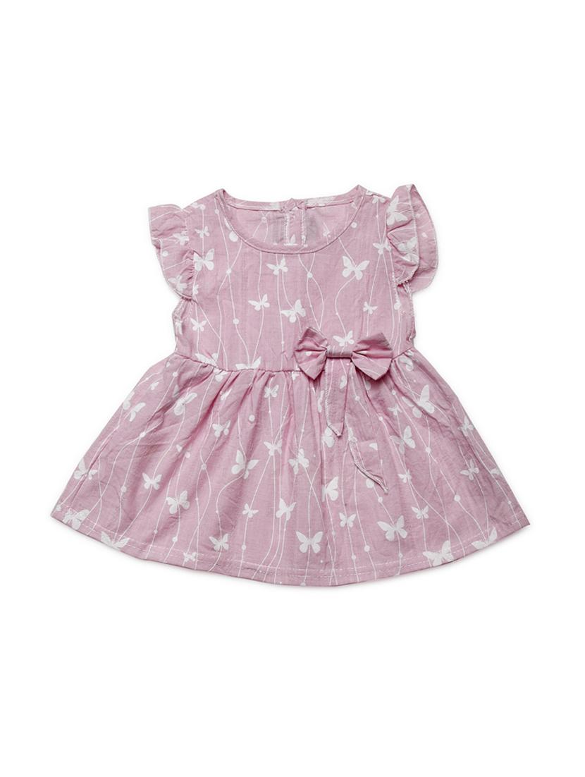 pink cotton frock - 16817134 - Zoom Image - 1