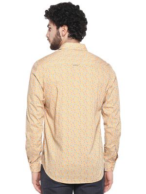orange printed casual shirt - 16817200 - Standard Image - 4