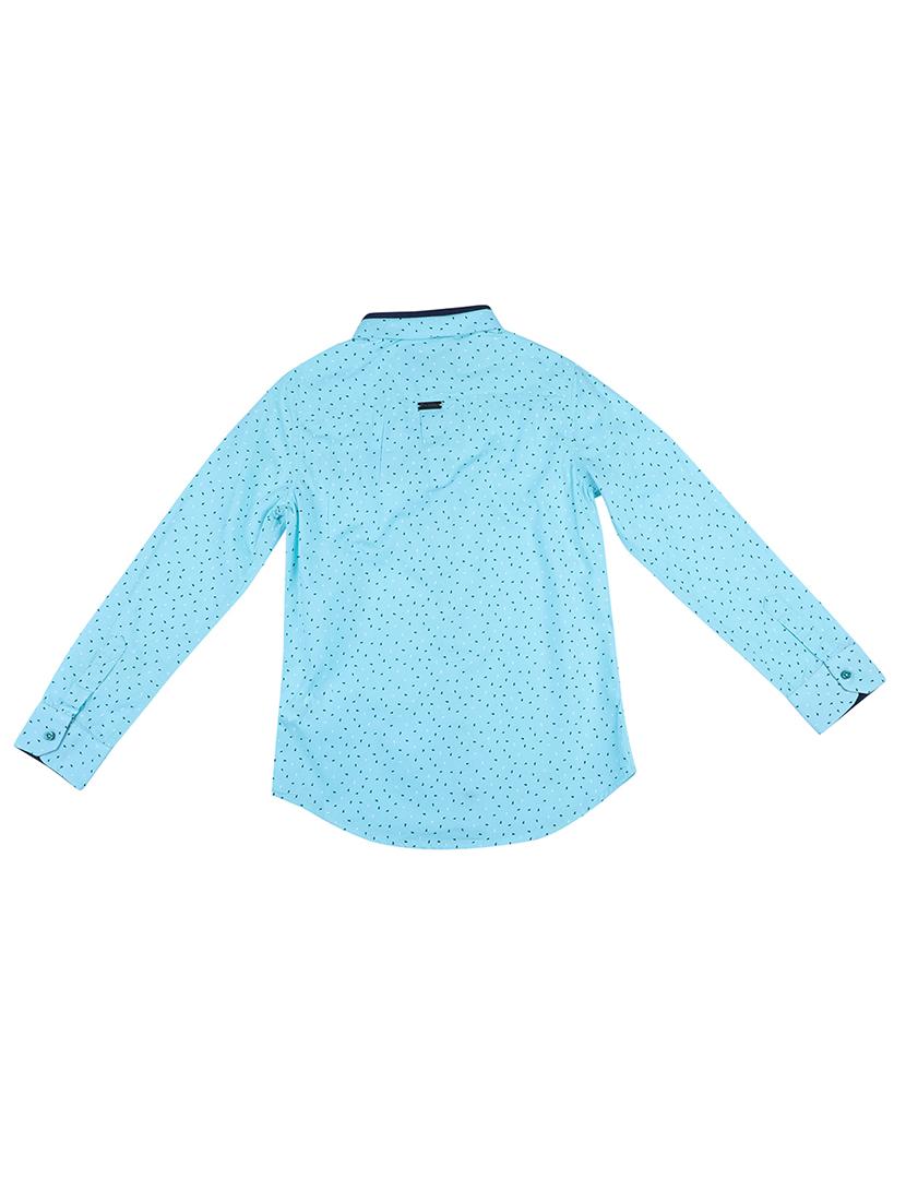 light blue cotton shirt - 16817329 - Zoom Image - 2