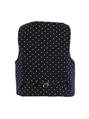 blue cotton waistcoat - 16817331 - Standard Image - 2