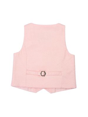 pink polyester waistcoat - 16817332 - Standard Image - 2