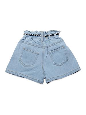 blue cotton shorts & three fourth - 16817339 - Standard Image - 2
