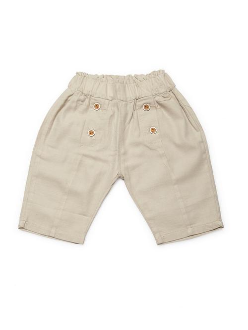 white cotton casual trouser - 16817342 - Standard Image - 1