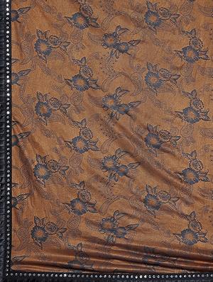 floral printed saree with blouse - 16817611 - Standard Image - 4
