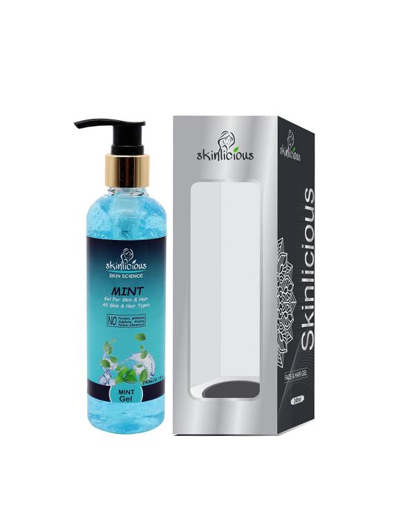 skinlicious mint beauty gel for skin and hair - 16817625 - Zoom Image - 1