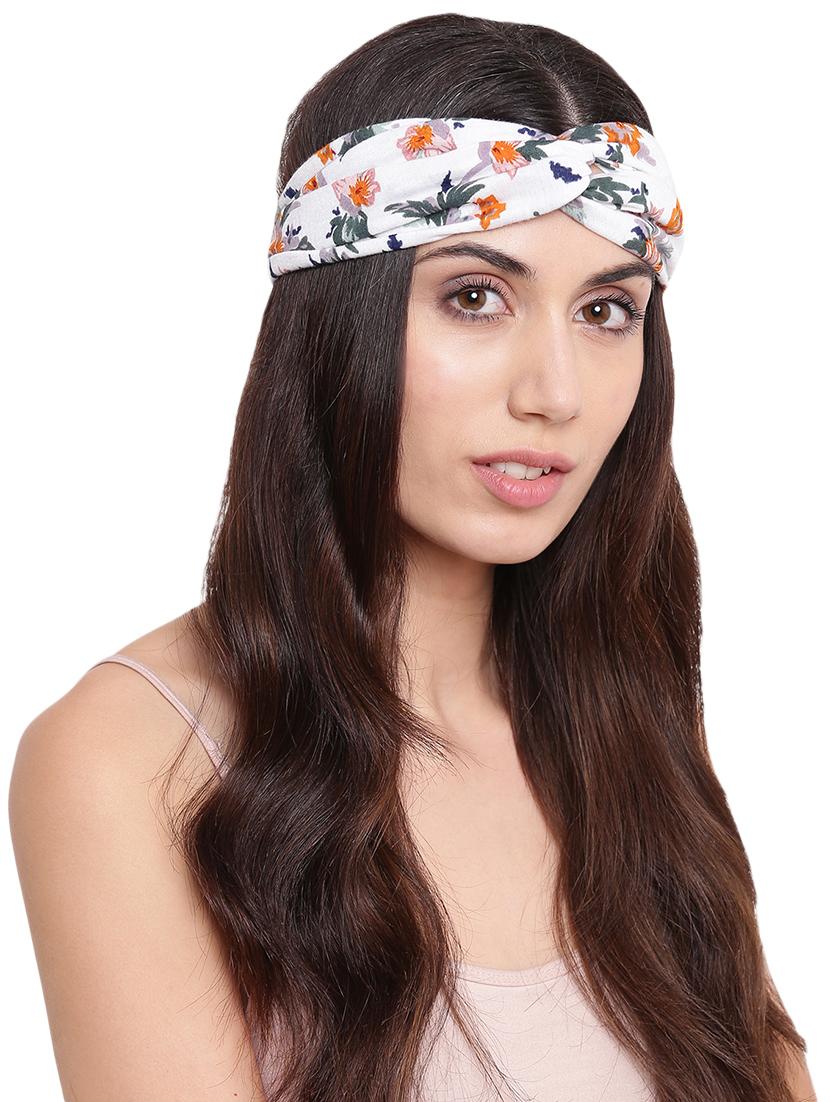 svaz printed wide headwrap elastic hairband daily wear hair accessories for women and girls - 16818425 - Zoom Image - 1