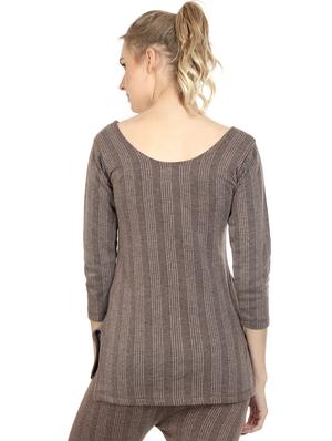 brown cotton thermals & inner wear - 16818431 - Standard Image - 3