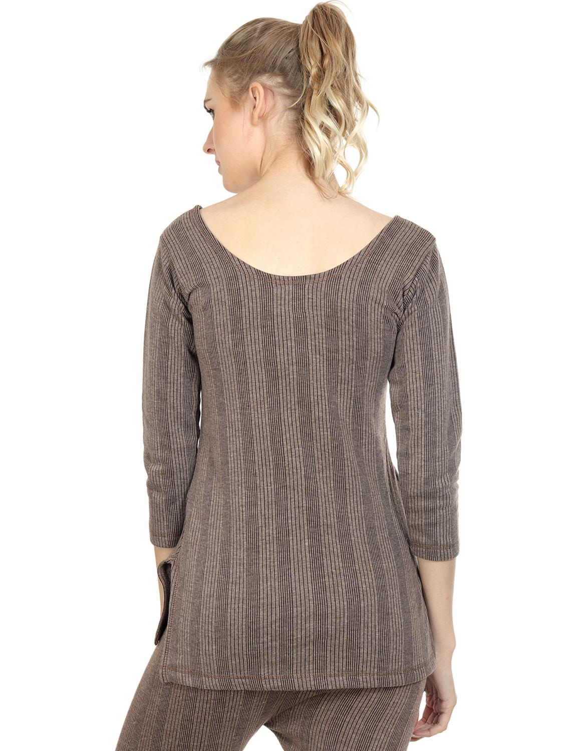 brown cotton thermals & inner wear - 16818431 - Zoom Image - 3