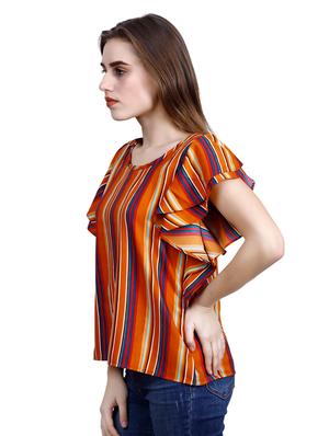 boat neck striped top - 16818495 - Standard Image - 2