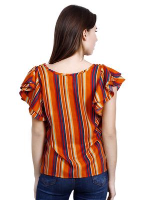 boat neck striped top - 16818495 - Standard Image - 3